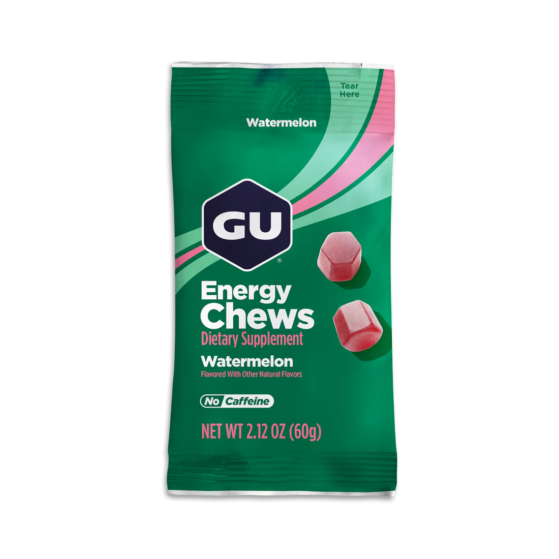 GU Energy Chews 60g  Watermelon
