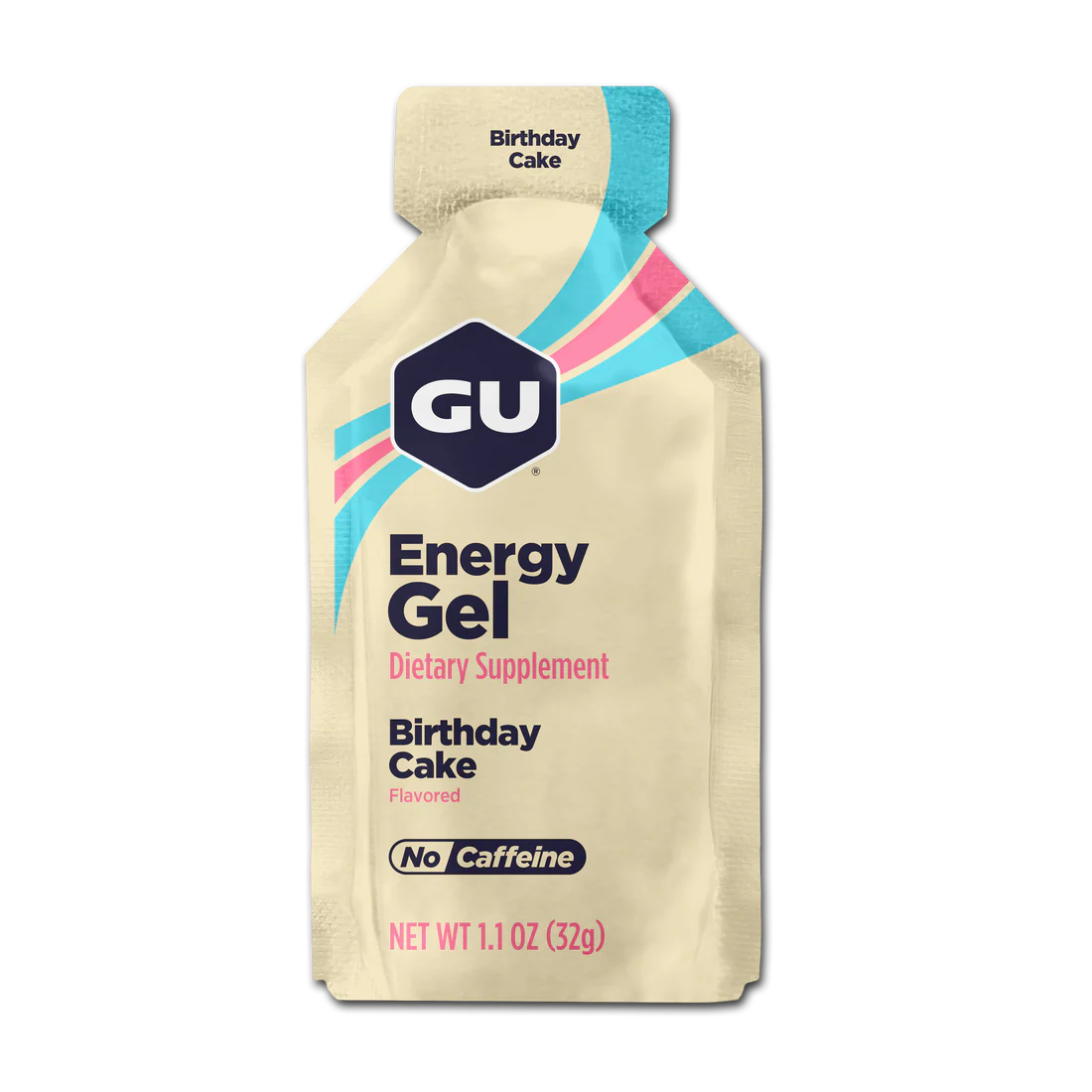GU Energy Gel Single Serving Birthday Cake
