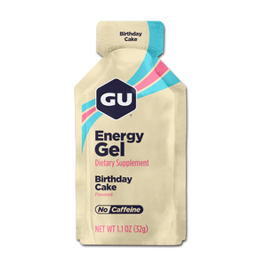 GU Energy Gel Single Serving Birthday Cake
