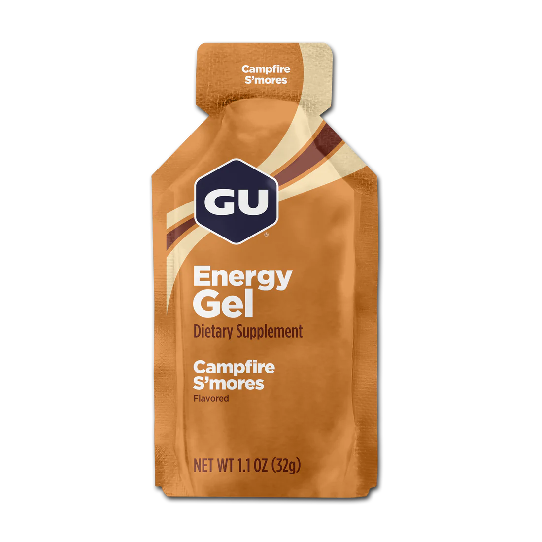 GU Energy Gel Single Serving Campfire S'Mores
