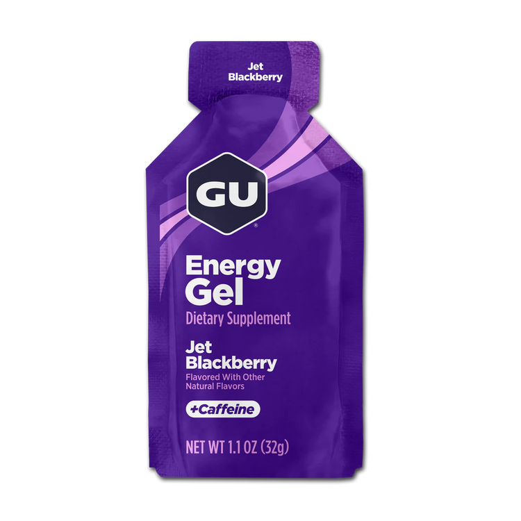 GU Energy Gel Single Serving Jet Blackberry
