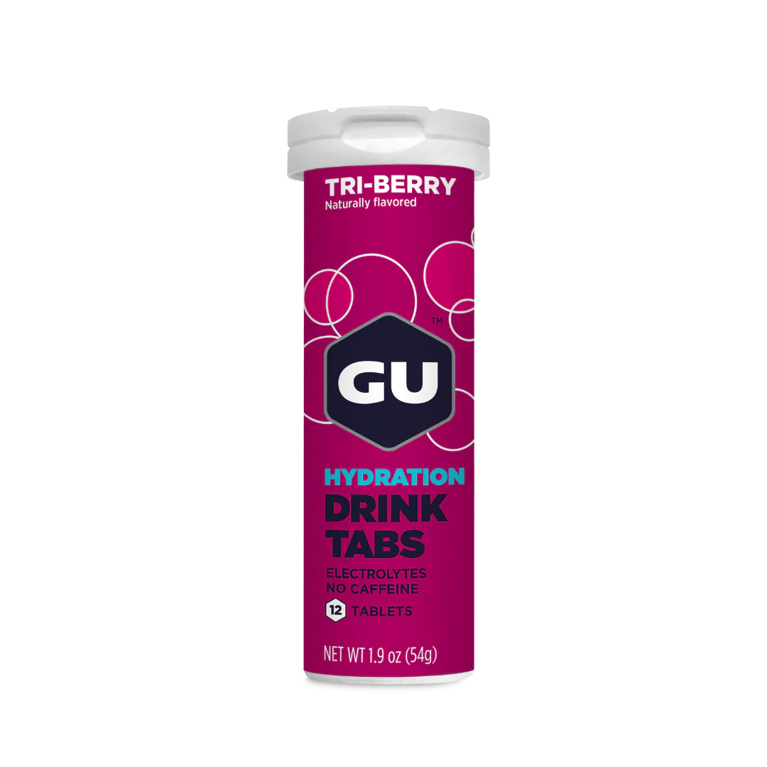 GU Hydration Drink Tabs 12 Servings Tri Berry
