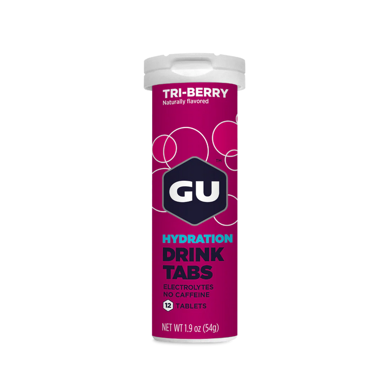 GU Hydration Drink Tabs 12 Servings Tri Berry
