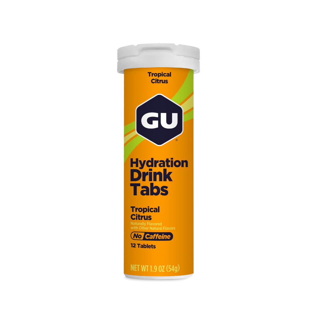 GU Hydration Drink Tabs 12 Servings Tropical Citrus
