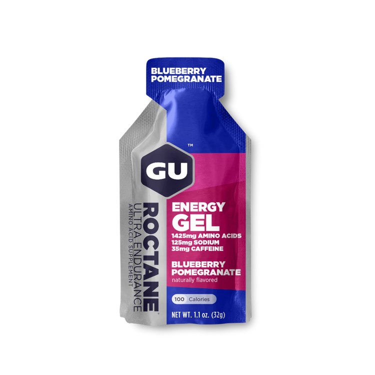 GU Roctane Ultra Energy Gel Single Serving Blueberry Pomegranate
