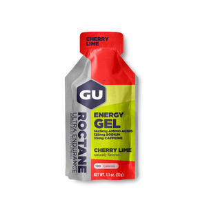GU Roctane Ultra Energy Gel Single Serving Cherry Lime
