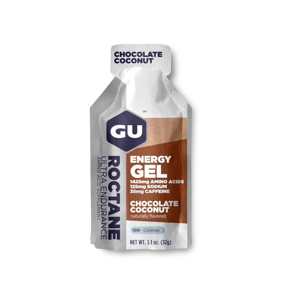 GU Roctane Ultra Energy Gel Single Serving Chocolate Coconut
