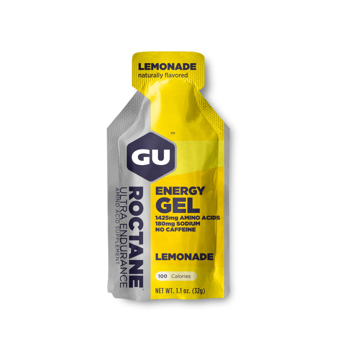 GU Roctane Ultra Energy Gel Single Serving Lemonade
