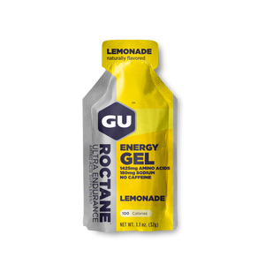 GU Roctane Ultra Energy Gel Single Serving Lemonade
