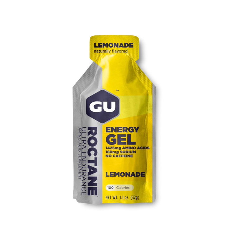 GU Roctane Ultra Energy Gel Single Serving Lemonade
