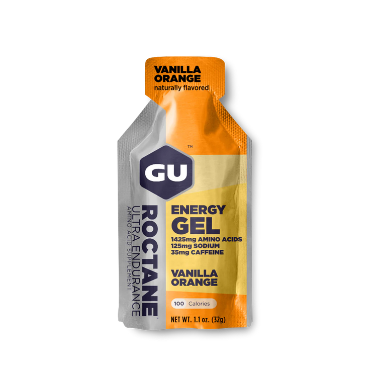 GU Roctane Ultra Energy Gel Single Serving Vanilla Orange
