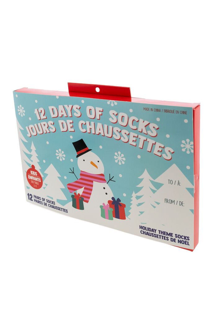Gertex Women's Christmas Advent Calendar Socks 12 Pack