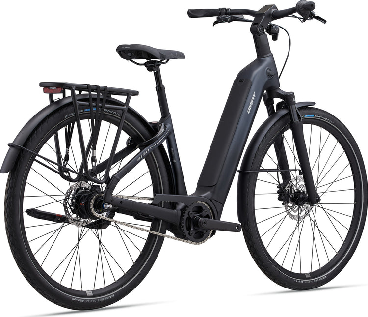 Giant AnyTour E+ 6 City/Hybrid Electric Bike 2025 Cold Iron