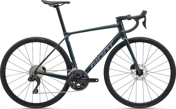 Giant TCR Advanced 1 PC Performance Road Bike 2025 Asphalt Green