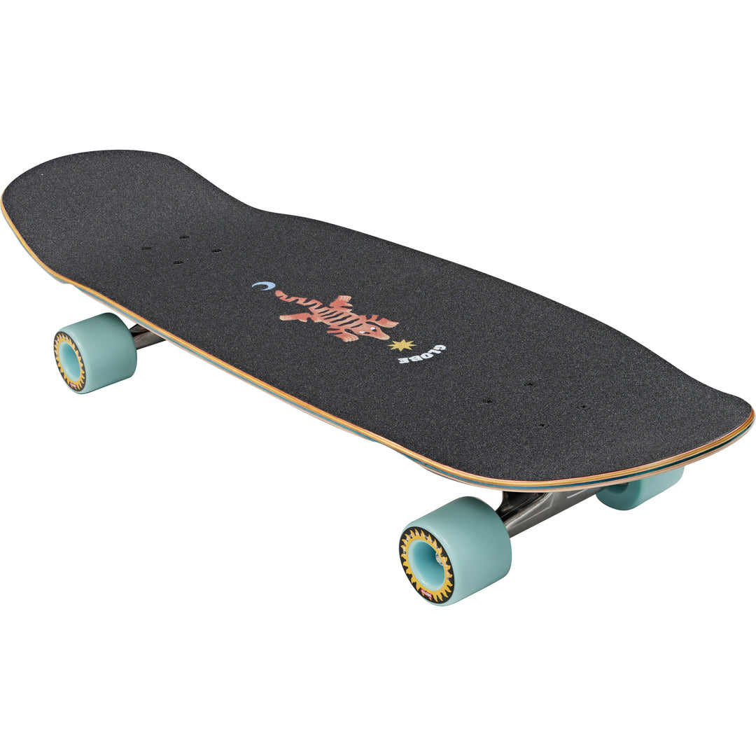 Globe Big Bad Bruiser Lotus Complete Cruiser 32.5" Black Multi
