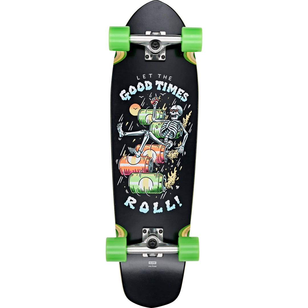 Globe Big Blazer Good Times Roll Complete Cruiser 32" Black/Green