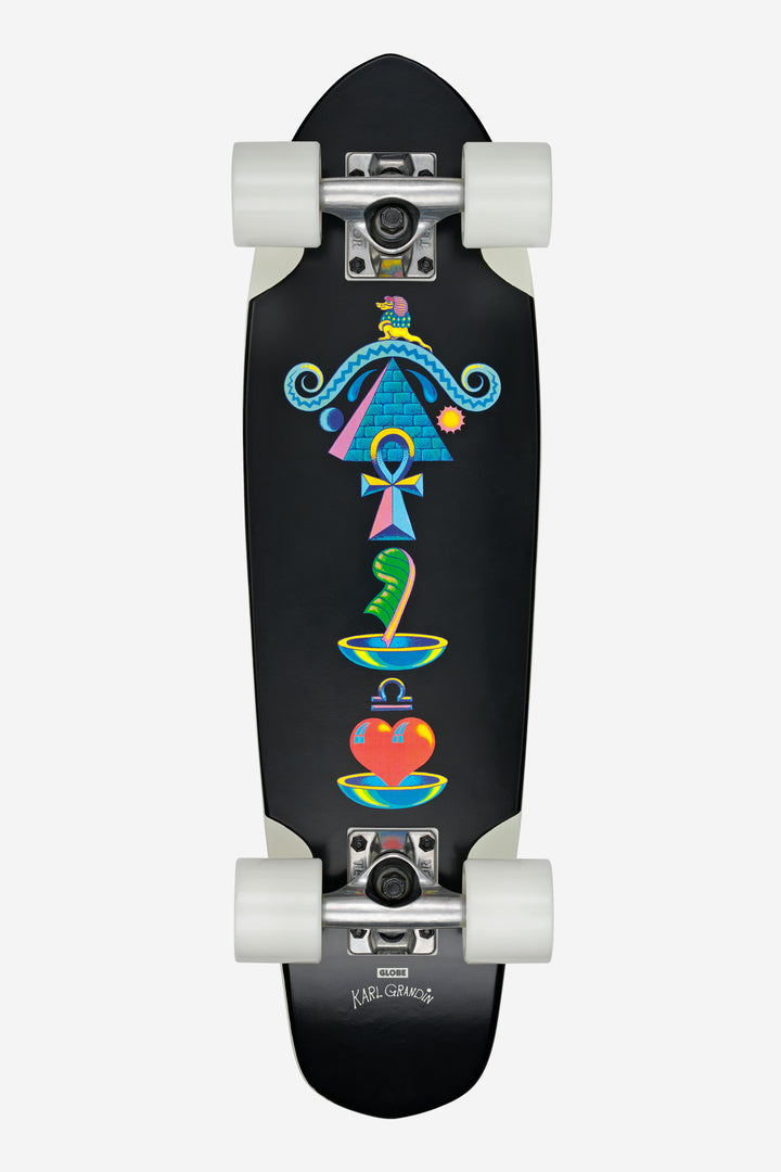 Globe Blazer Ma'at Glow In The Dark Complete Cruiser 26" Black