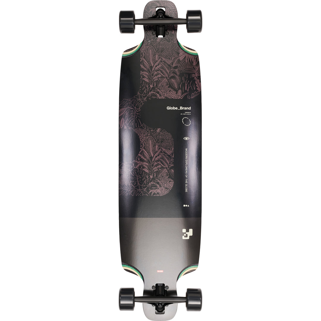 Globe Caravan 39 Black/Forest Complete Longboard