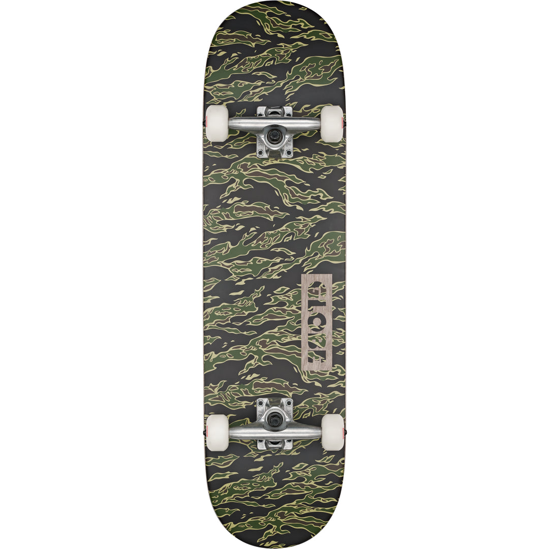 Globe Goodstock Camo Complete Skateboard 8.25" Green Tiger Camo