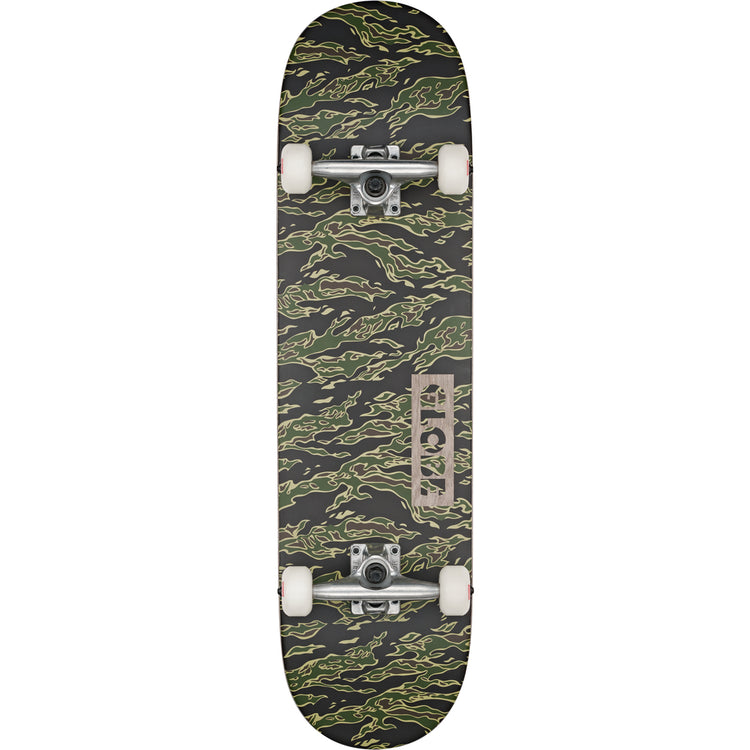 Globe Goodstock Camo Complete Skateboard 8.25" Green Tiger Camo
