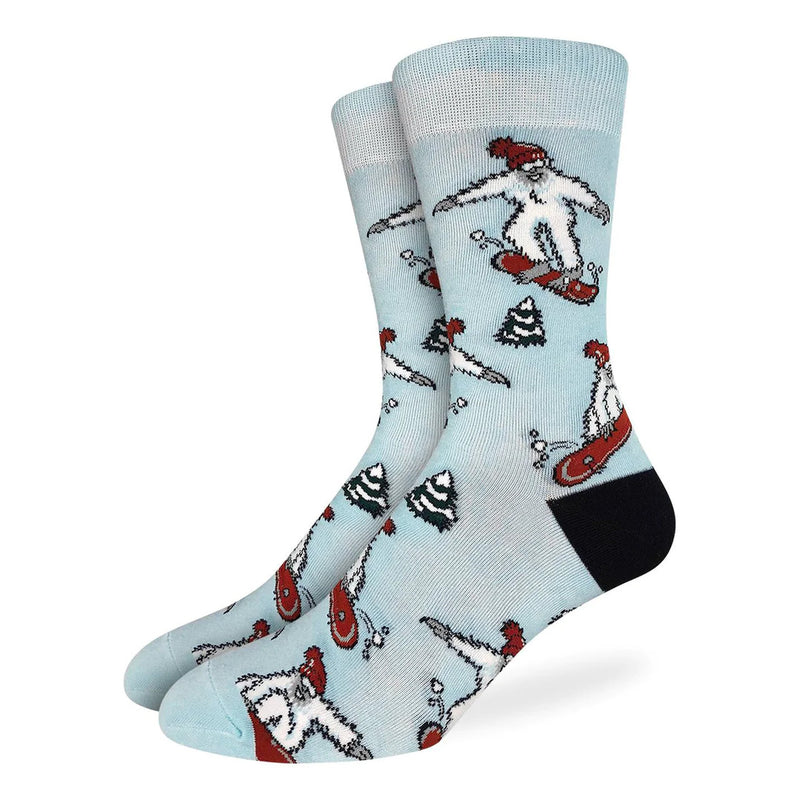 Good Luck Sock Men's Snowboarding Yeti Socks