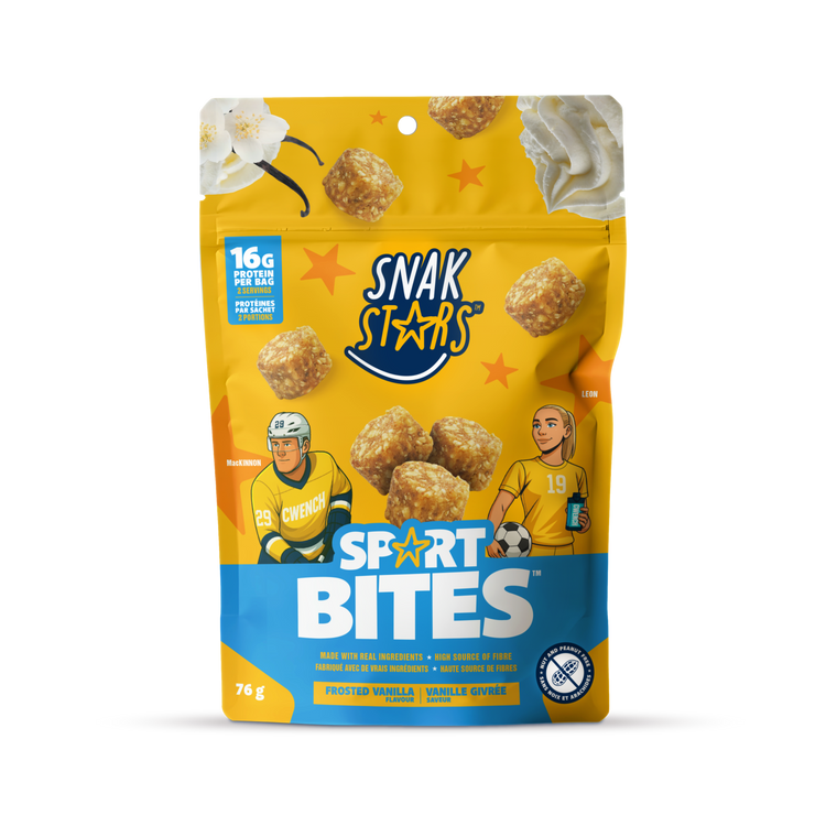 HAPPiEATS Snak Stars Sport Bites - Frosted Vanilla