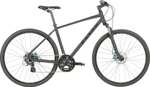 Haro Bridgeport Hybrid Bike Matte Charcoal