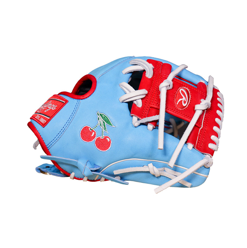 Rawlings Heart of the Hide PRO204 Blue/Red United Exclusive Custom Baseball Glove