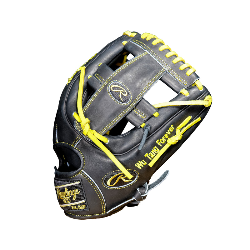 Rawlings Heart of the Hide PRO316 Black/Gold Wu-Tang United Exclusive Custom Baseball Glove