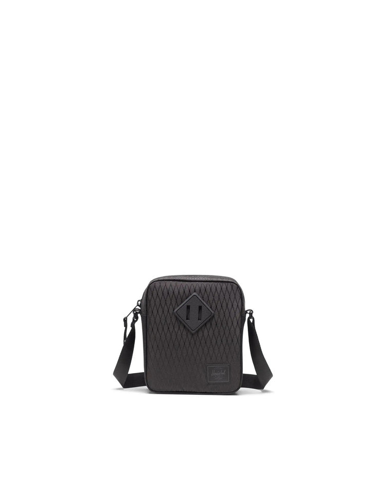 Herschel Heritage Crossbody Bag Black Diamond/Black
