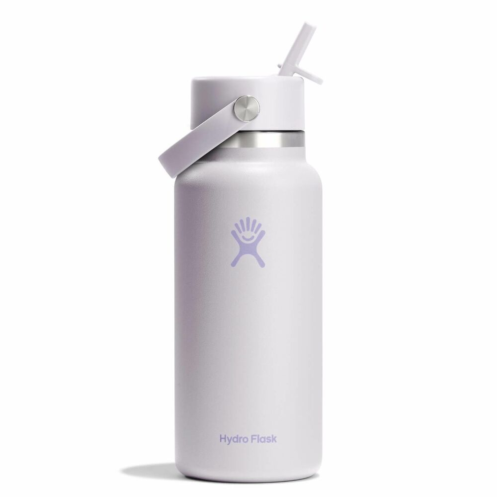 Hydro Flask Wide Mouth Bottle with Flex Straw Cap 32oz/946ml