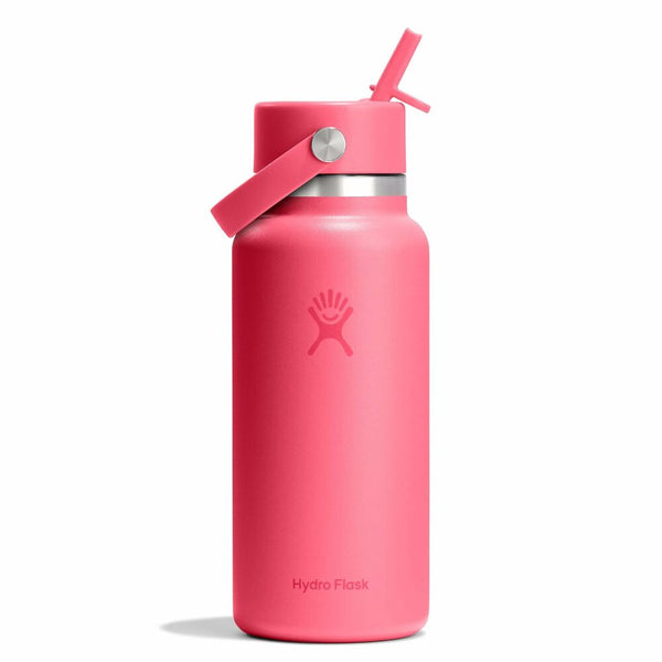 Hydro Flask 32oz Wide Mouth Bottle w/ Flex Straw Cap Popstar Pink
