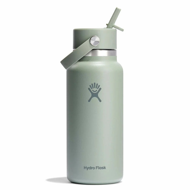 Hydro Flask 32oz Wide Mouth Bottle w/ Flex Straw CapTonal Agave
