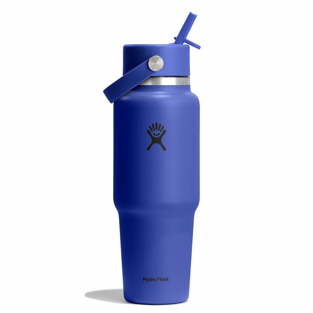Hydro-Flask-32oz-Wide-Mouth-Travel-Bottle-w-Flex-Straw-Cap-Harbor-Blue
