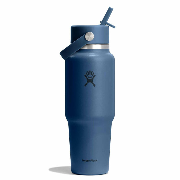 Hydro-Flask-32oz-Wide-Mouth-Travel-Bottle-w-Flex-Straw-Cap-Harbor-Blue
