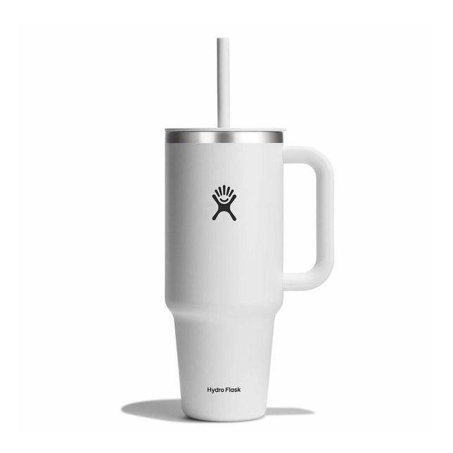 Hydro Flask 40oz Straw Lid Tumbler White
