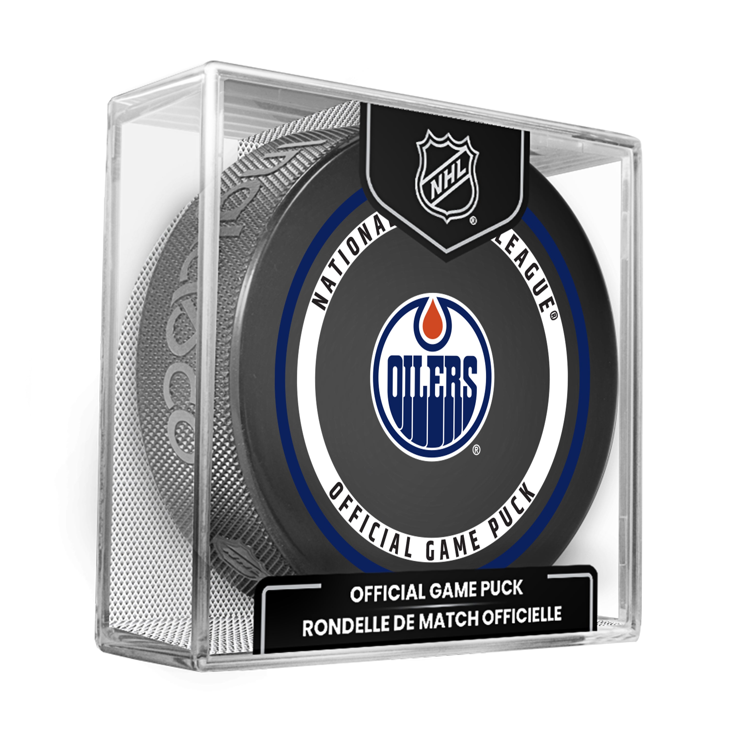 Inglasco NHL Edmonton Oilers Official 2026/27 Cubed Game Puck