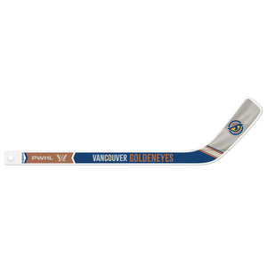 Inglasco PWHL Vancouver Goldeneys Plastic Mini Stick