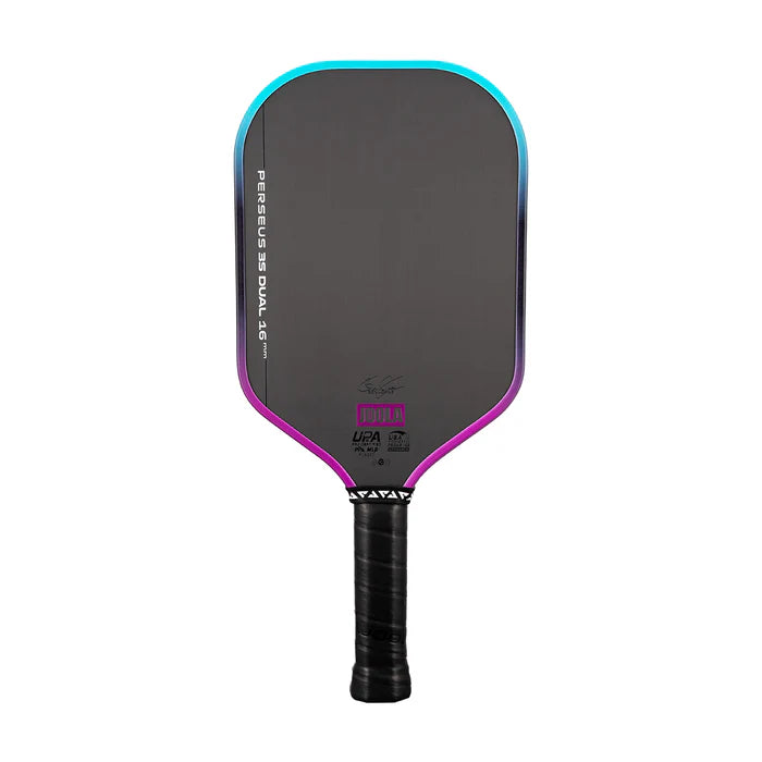 JOOLA Perseus Pro 3S Dual Pickleball Paddle Purple/Blue
