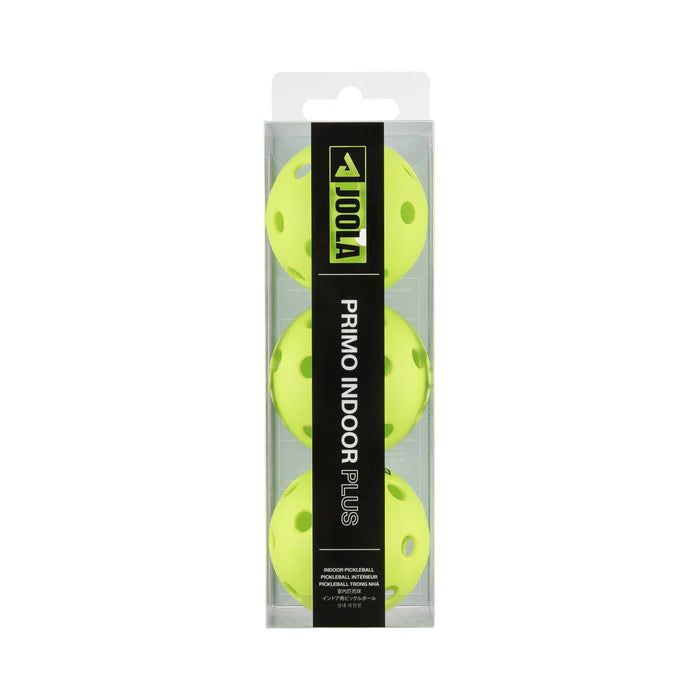 JOOLA Primo Indoor Plus Pickleballs (3 Pack)