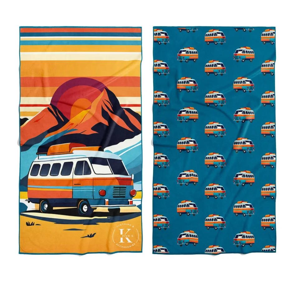 K5 Microfiber Quick-Dry 80x160cm Beach Towel Westfalia