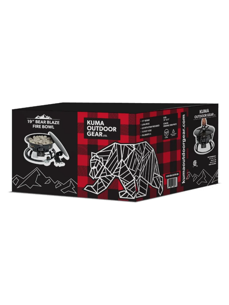 KUMA 19" Bear Blaze Fire Bowl