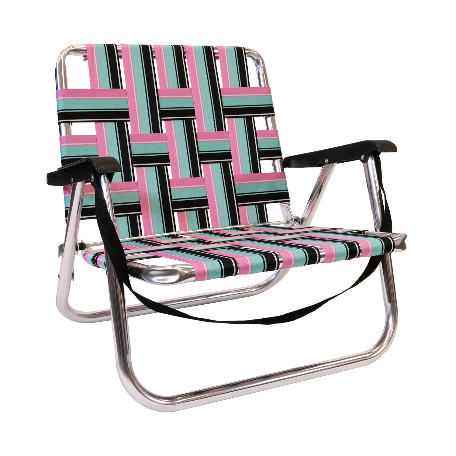 KUMA Backtrack Low Chair Black/Pink/Teal
