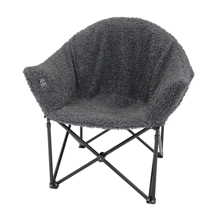 KUMA Teddy Bear Camp Chair Cover Dark Grey

