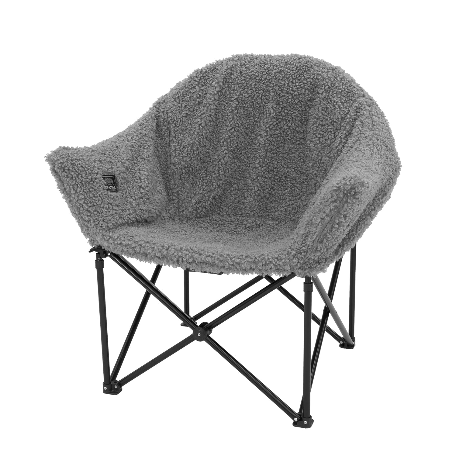 KUMA Teddy Bear Camp Chair Cover Light Grey
