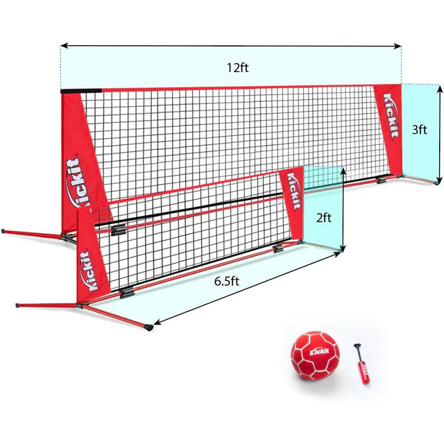 Kickit Soccer Tennis Doubles Set
