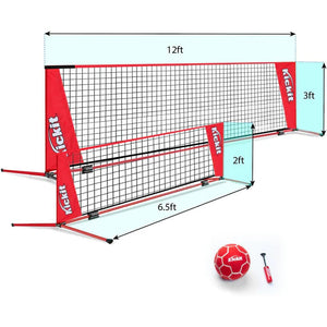 Kickit Soccer Tennis Doubles Set
