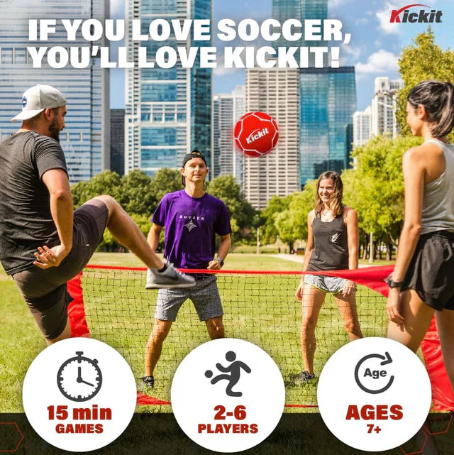 Kickit Soccer Tennis Doubles Set

