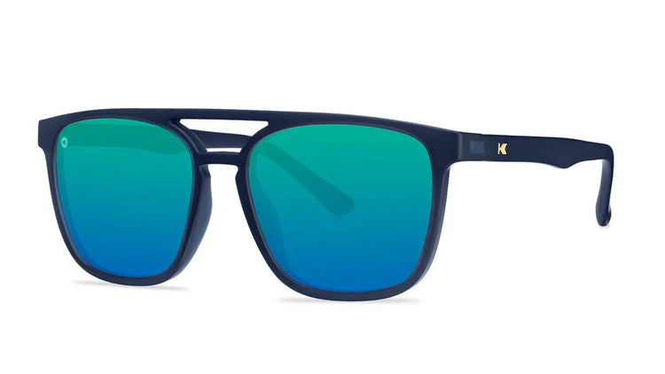 Knockaround Brightsides Sunglasses rubberized navy rider