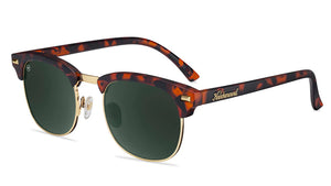 Knockaround Brooklines Sunglasses Matte Tortoiseshell/Gold